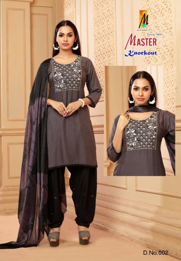 Master Knockout Fancy Kurti With Bottom Dupatta Collection